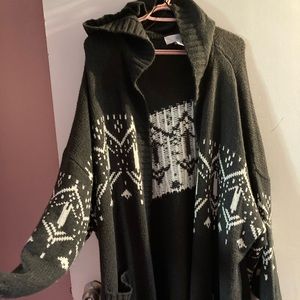 Addition Elle fall/winter hooded open sweater